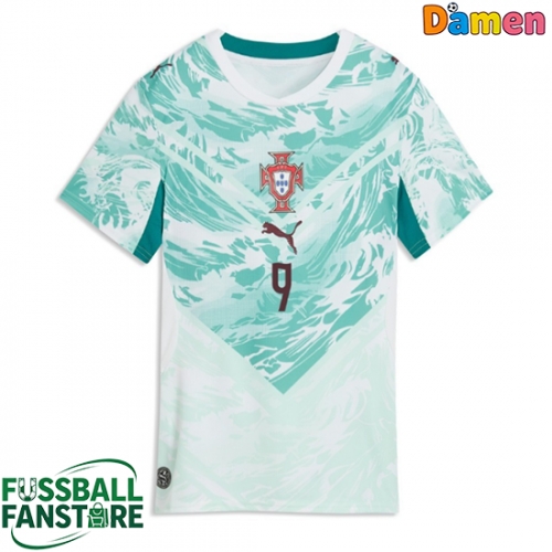 Portugal Goncalo Ramos #9 Replik Auswärtstrikot Damen WM 2026 Kurzarm